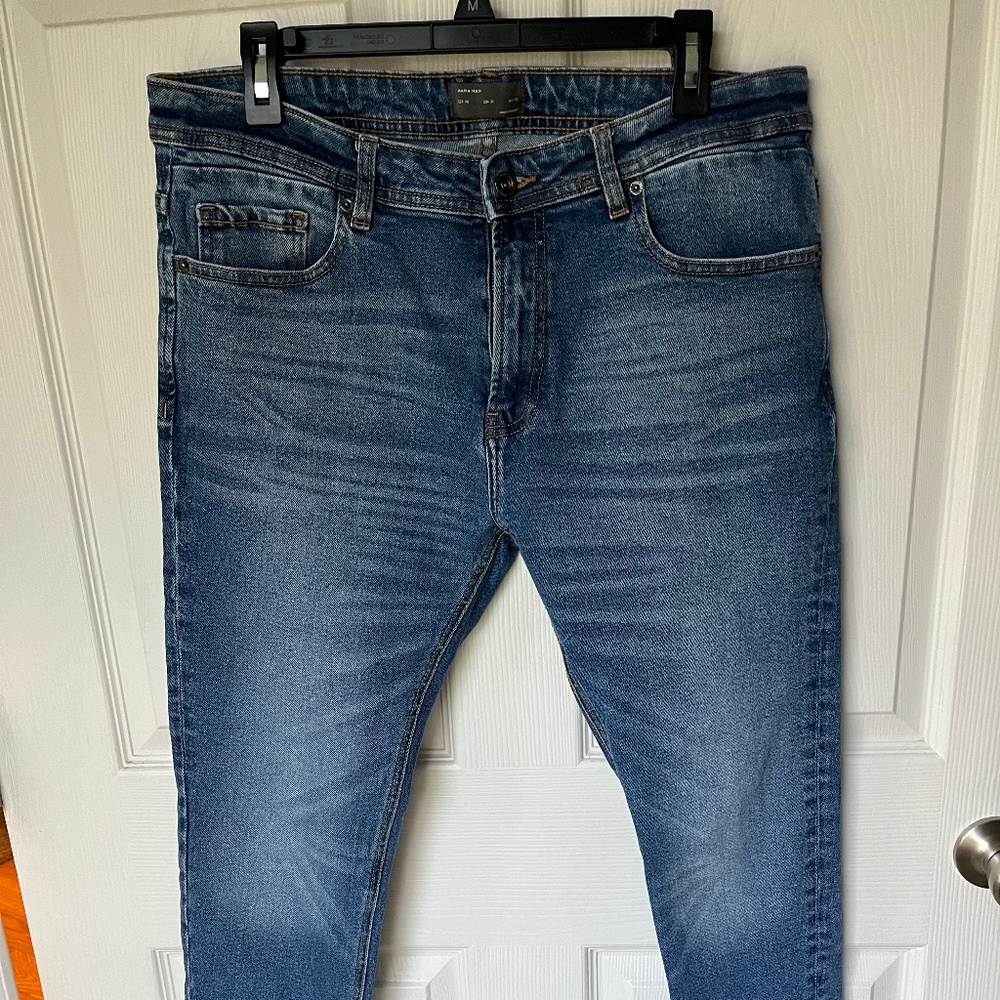 Zara Men's Skinny Zipper Ankle Mens Pants